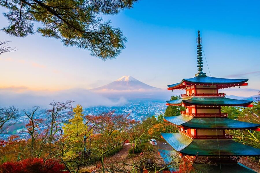 Fuji/Hakone Private Tour, English speaking guide, Photograph - Private Pickup, WiFi Van, and a Guide Who Shoots With You
