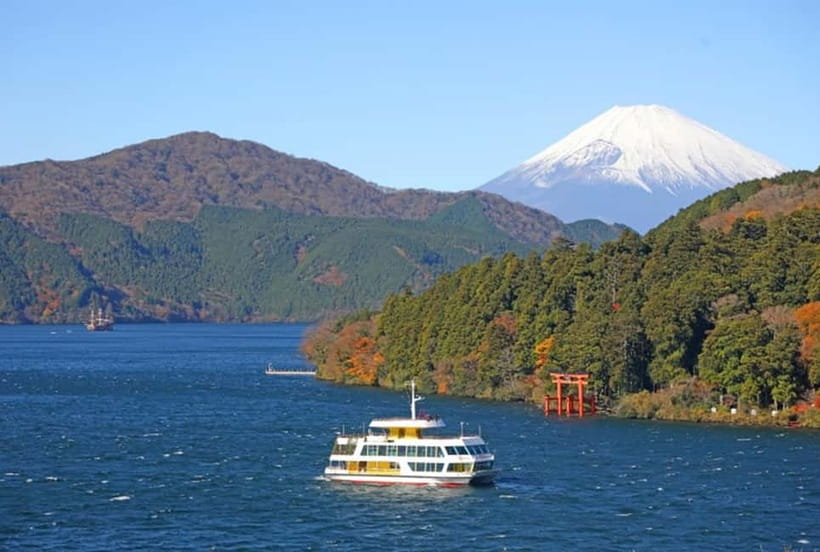 Fuji,Hakone Ropeway/Cruise/Shinkansen Ride w/lunch frm Tokyo - Hakone Komagatake Ropeway: fast ascent, big panoramas, and the shrine above