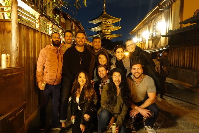 Gion Night Walking Tour - Gion Shirakawa canalside streets: modern clubs, old charm