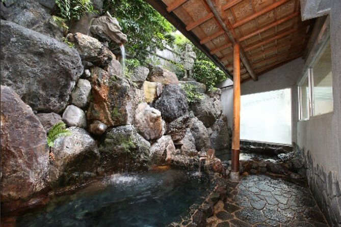 Guide tour of Japanese bathing culture at Funaoka Onsen - Stop 2 at Funaoka Onsen: steps, materials, and real soaking