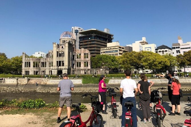 Hiroshima 3hr Peace Cycling Tour with Local Guide - Meeting at Peace Park Rest House, then a route briefing that starts the day right