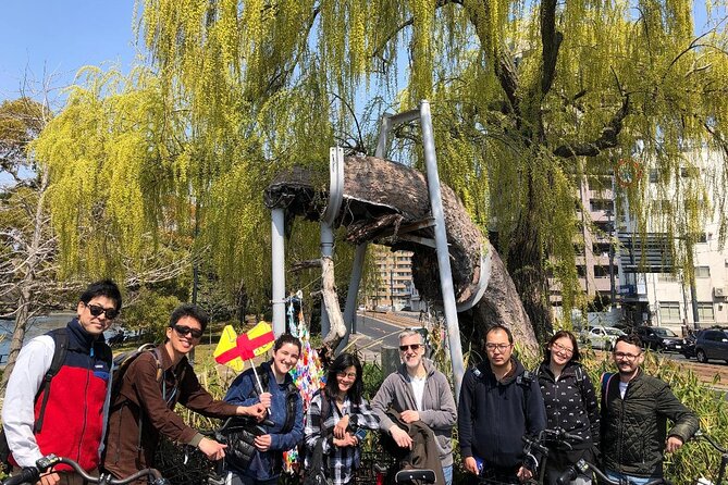 Hiroshima 3hr Peace Cycling Tour with Local Guide - Hiroshima Castle and the Gokoku Shrine gate: why the pre-war context matters