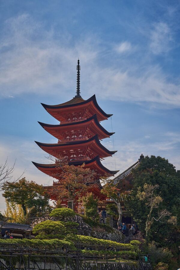 Hiroshima & Miyajima Island Private Guided Tour - Itsukushima Shrine and the torii gate over the water