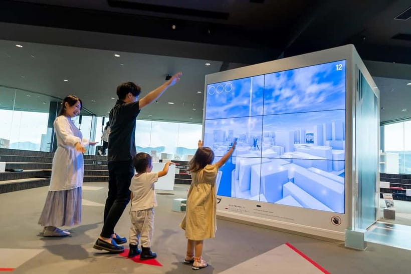 HIROSHIMA ORIZURU TOWER Admission Ticket - WALL ART PROJECT 2045 Nine Hopes: Hiroshima-linked artists looking ahead