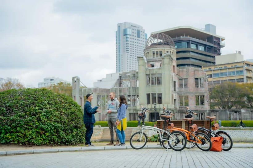 Hiroshima: Peace Cycling Tour with Local Guide - How the guide frames loss, and then the city’s change
