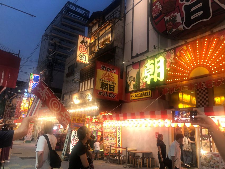 Hungry Osaka Street Food Tour: 15 Dishes & 3 Drinks - Final Stretch: Standing Bar Comfort, Oden and Osaka-Style Udon
