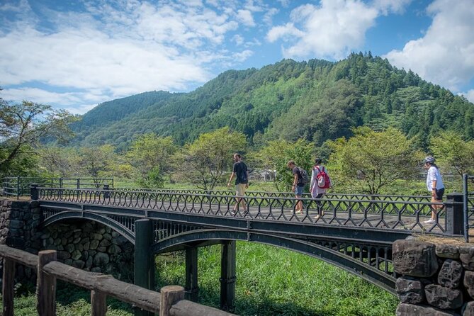 Hyogo E-Bike tour through rural Japan - Habuchi and the cast-iron bridge breaks: short stops, strong payoff