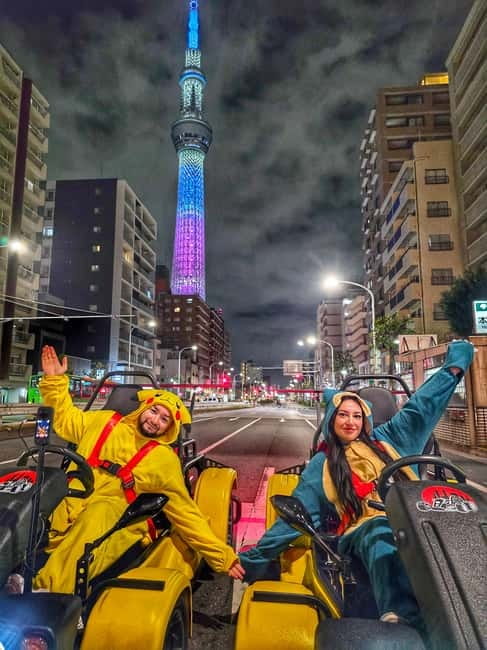 Iconic Tokyo Uptown Landmarks Go Kart Tour (120 Minutes) - Tokyo Imperial Palace surroundings and Tokyo Tower: classic sights with driving focus