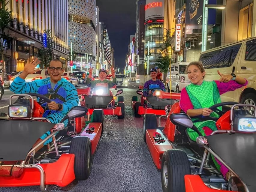 Iconic Tokyo Uptown Landmarks Go Kart Tour (120 Minutes) - Capturing your ride: Insta360 option and free photos