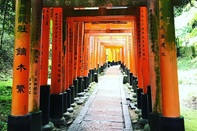Inside of Fushimi Inari - exploring and lunch with locals - Bamboo and cedar forest time, plus a factory gate-making visit