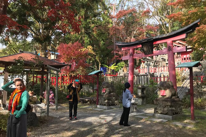 Inside of Fushimi Inari - exploring and lunch with locals - Soba lunch at a traditional restaurant, plus vegan planning