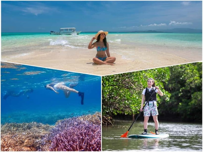 Ishigaki: Mangrove SUP or Canoe & Phantom Island Snorkeling - How the half-day flow works: speedboat, photo stop, snorkel hour, then a long reset