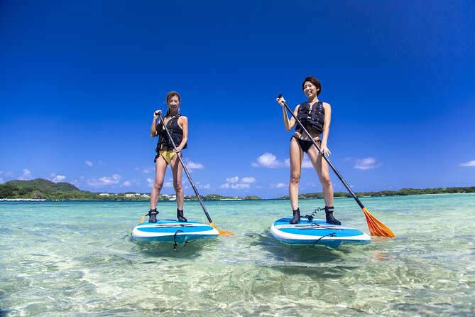 Ishigaki Phantom Island Snorkeling & Kabira Bay SUP or Canoeing - Stop 1: Kabira Bay paddling, what it does for your snorkeling confidence