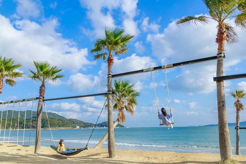 Itoshima Scenic Tour｜Totoro Forest, Falls & Ocean View Spots - The Itoshima Forest Café break with a reserved time slot