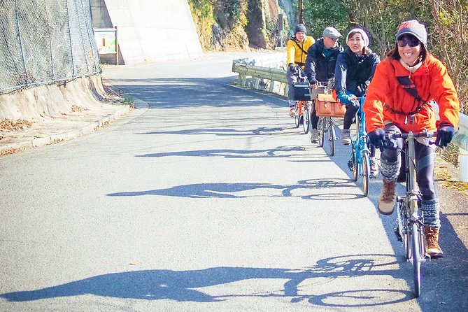 Iya Valley BROMPTON Slow Cycling Tour - Stop 3: Biwa Waterfall, a Short Stop With Real Water Time