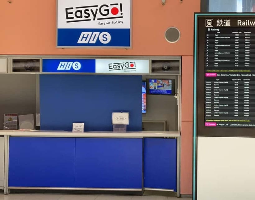 JAPAN 7Days Unlimited 4G SIM (OSAKA Pick-up) - Kansai Airport EASYGO Counter: Picking Up Your Japan 4G SIM