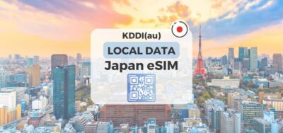 Japan: eSIM with Unlimited Local 4G/5G Data
