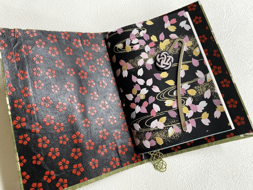 Japanese paper Notebook and Mizuhiki Belt Bookmark Workshop - Key things you’ll notice right away