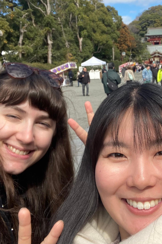 Kamakura: Half day Walking tour & Japanese sweets - Tsurugaoka Hachimangu: where 800 years of samurai energy lives