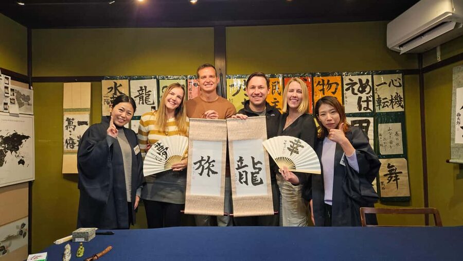Kanazawa "Near Ninja Temple" : Japanese Calligraphy Class - Practical tips so you get the most from your class