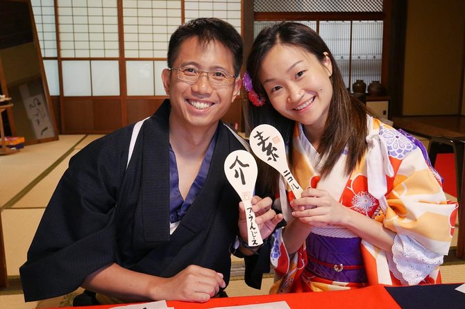 Kimono and Calligraphy Experience in Miyajima - The Calligraphy Lesson: From Brush Basics to Your Kanji