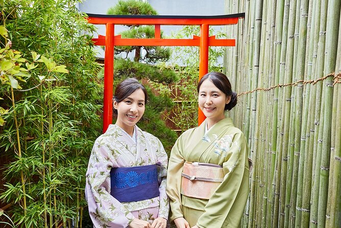 Kimono Tea Ceremony at Tokyo, Asakusa Maikoya - Photo time after the ceremony, including Senso-ji and nearby spots