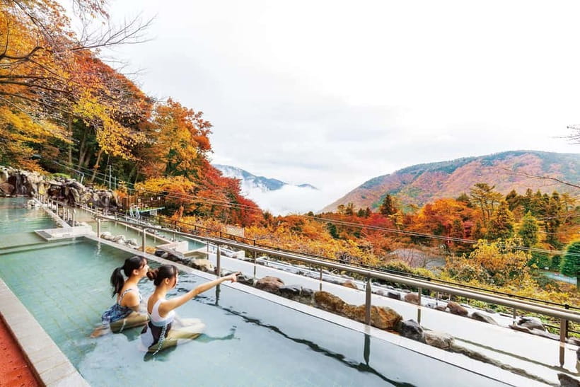 Kowakien Yunessun Hot Springs Entry Ticket - Key points to know before you go