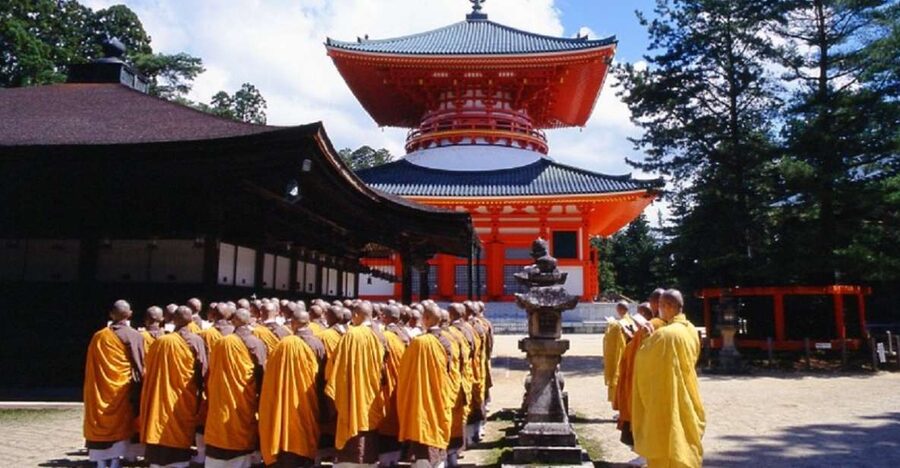 Koyasan: Mt. Koya Guided Private Walking Day Tour - Meeting at Koyasan Station and Passing Under Daimon Gate