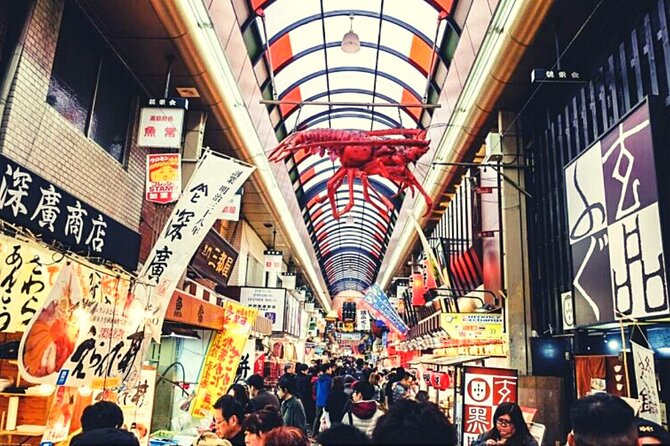 Kuromon Market Tour: All inclusive 6~8 Dishes & 3~4 samplings - Seafood highlights, from uni to fugu