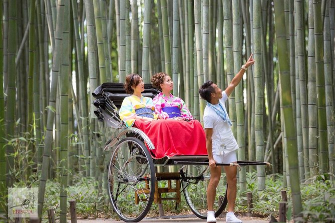 Kyoto Arashiyama Rickshaw Tour with Bamboo Forest - Bamboo Forest Street and the shrine photo stops you will remember