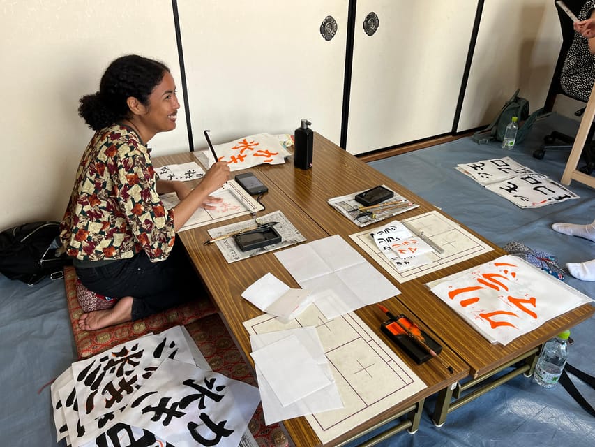 Kyoto: Calligraphy class at Buddhist temple in city center - Choosing your Kanji: the part that makes it feel like omiyage