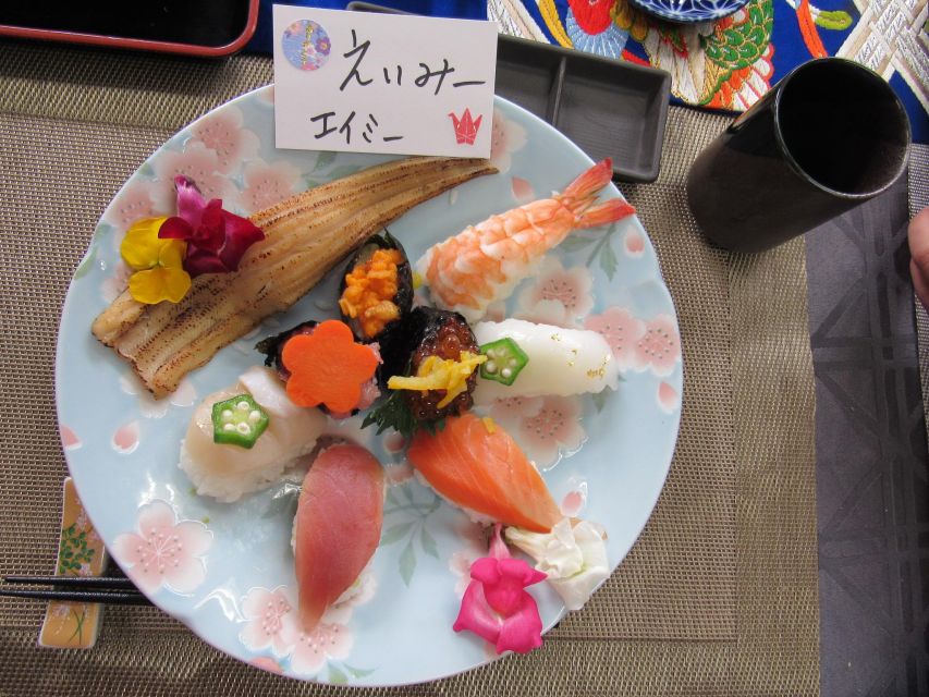 Kyoto: Cooking class, learning how to make authentic sushi - Happi, Japanese spirits, and the mood of a sushi school