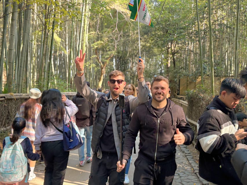 Kyoto: Fushimi Inari, Kinkakuji, Bamboo Grove 1 Day Bus Tour - Kinkaku-ji Golden Temple: the must-see payoff