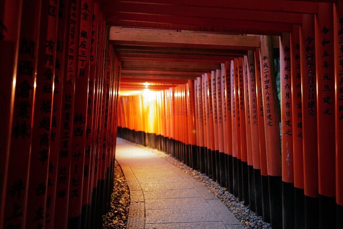 Kyoto Fushimi-Inari Night Walking Tour - Before you go: shoes, cash, and the WhatsApp check
