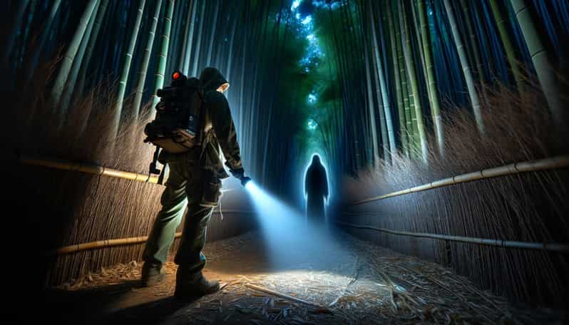 Kyoto: Ghost Tour - Legends, Dark Tales, Bamboo Forest Night - Price and value: what $50 buys you in Kyoto at night