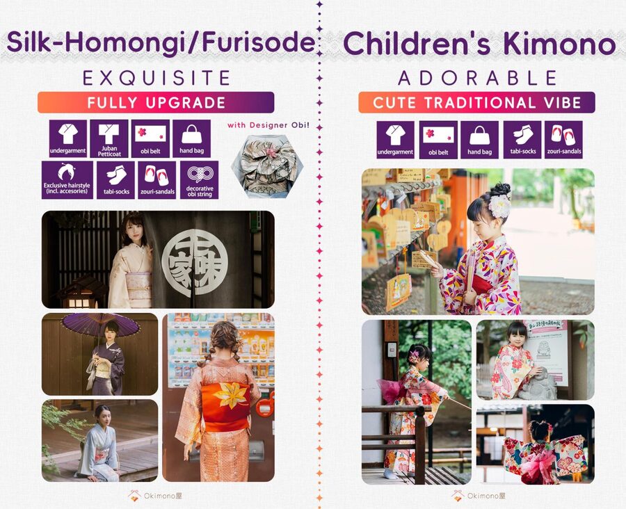 Kyoto Gion Kiyomizudera Kimono Yukata Hairstyle | Photoshoot - Optional Hairstyle and Makeup That Actually Photos Well