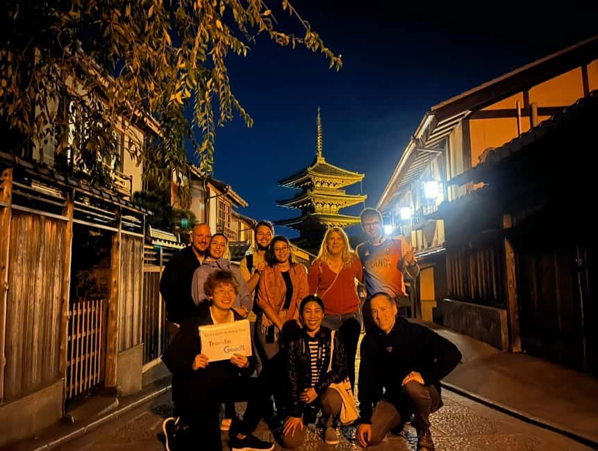 Kyoto: Gion Magical Night Walking Tour with Geisha Insights - Down Hanamikoji: The Geisha District Street You Actually Need