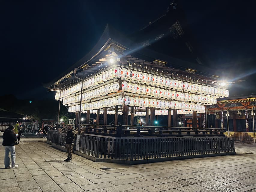 Kyoto: Gion Magical Night Walking Tour with Geisha Insights - Shrines, Pagodas, and Night Lighting Stops