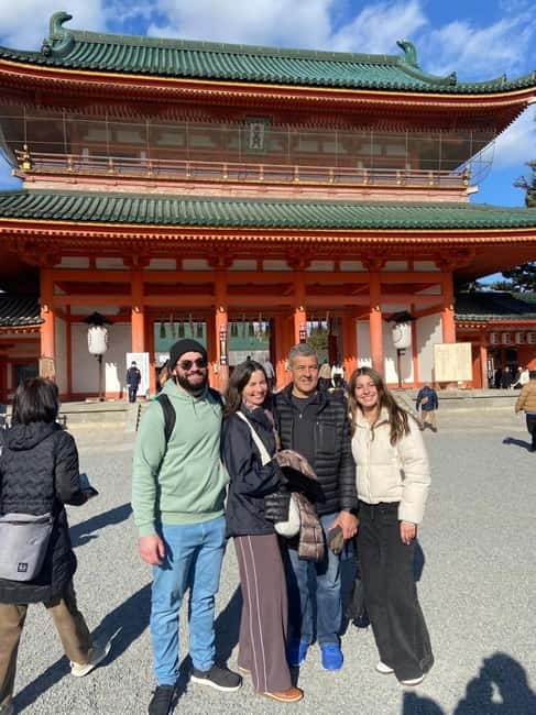 Kyoto: Hidden Gems E-Bike Tour with Local Guide - Heian Jingu Shrine: finish with a calm, classic note