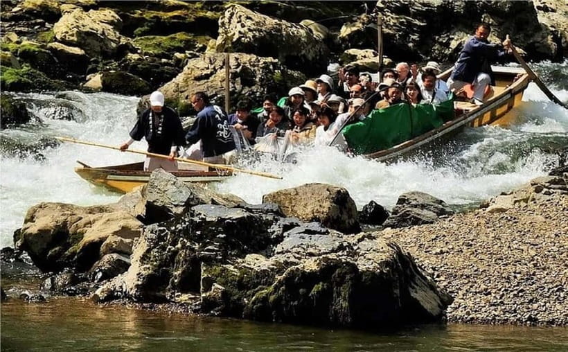 Kyoto Hozugawa River Boat Sagano Romantic Train Tour - Sagano Romantic Train: the 25-Minute Scenic Window Time