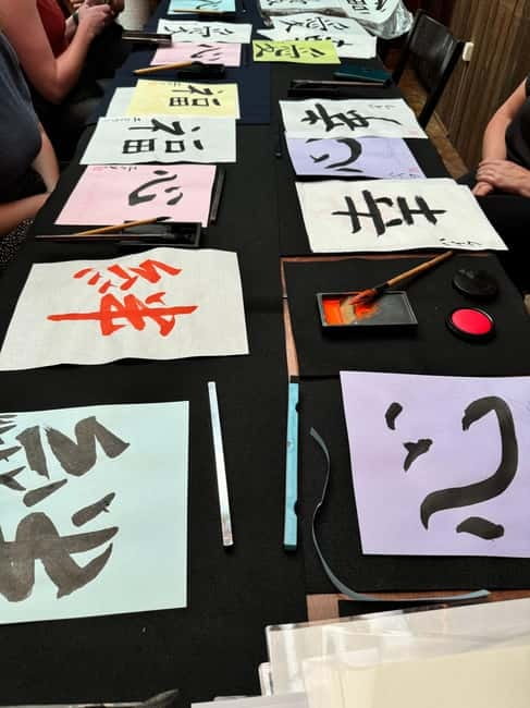 Kyoto: Japanese Calligraphy Workshop - Price and value: how $32 makes sense for Kyoto