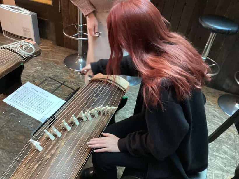 Kyoto: Japanese Koto Musical Instrument Class - After the Main Song: Trying Other Tunes Once You Feel Stable