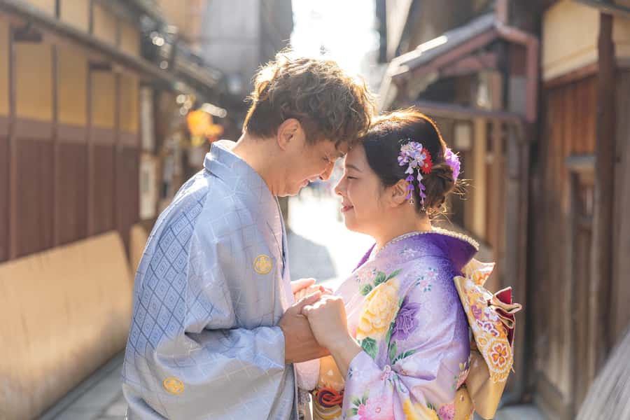 Kyoto Kimono Professional Photoshoot - Wear Your Kimono After the Shoot, But Watch the Clock