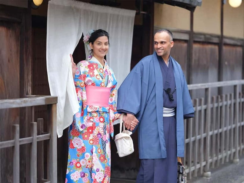 Kyoto Kimono Rental mimosa |Kimono/Yukata Rental Couple Plan - Key highlights if you want a stress-light kimono day