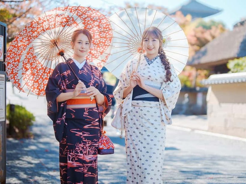 Kyoto Kimono Rental mimosa|Kimono/Yukata Rental Ladies Plan - Dressing Time and What Happens Once You Arrive