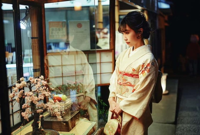 Kyoto: Kimono/Yukata Rental 5 Minute from Kiyomizu-dera - What You Actually Get: Kimono or Yukata, Hanhaba Obi, Shoes, and Bag
