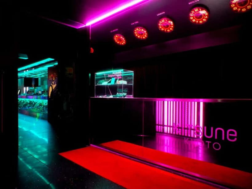 Kyoto: KITSUNE Nightclub Admission Ticket with Drink - KITSUNE Kyoto’s two-floor party, built for sound and lights