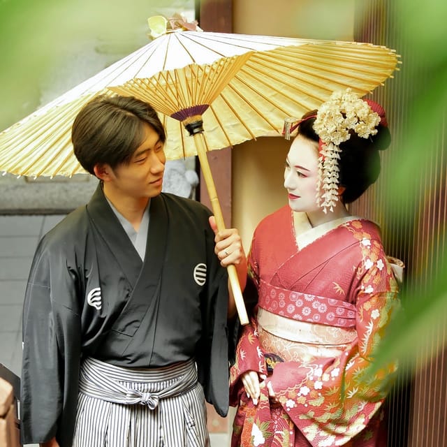 Kyoto kiyomizu Temple : Maiko and Samurai Couple Photoshoot - Price and Value: What $114 Per Person Covers