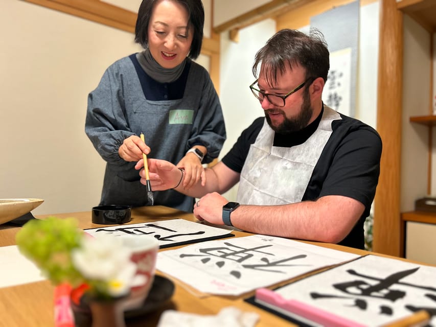 Kyoto: Local Home Visit and Japanese Calligraphy Class - What You Actually Do in This Kyoto Calligraphy Class