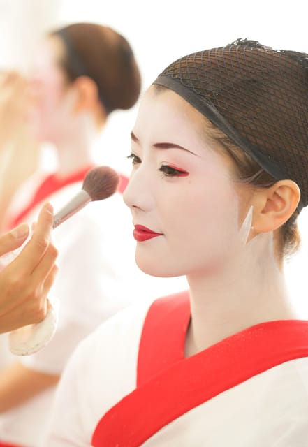 Kyoto: Maiko Makeover and Photoshoot Experience - Makeup and wigs: what is optional, what is curated, and what you can skip